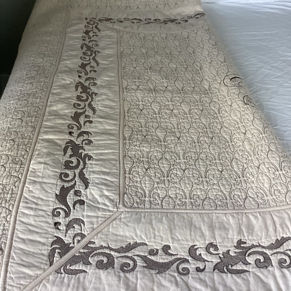 Donna Sharp Fleur-Di-Lis Quilt Bedding Set - Full - Picture 12 of 13